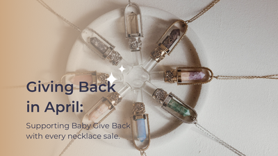 Giving Back in April: Supporting Baby Give Back with Every Necklace Sale
